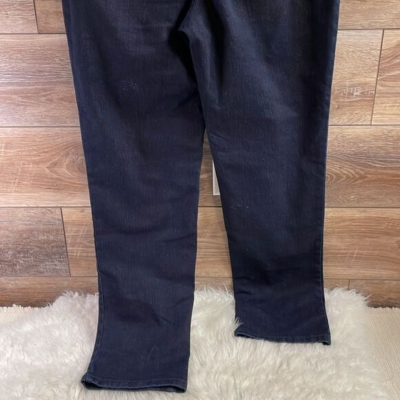 Gloria Vanderbilt Amanda Jeans Size 10 Indigo Blue Vintage 2012 Average Length - Picture 9 of 13
